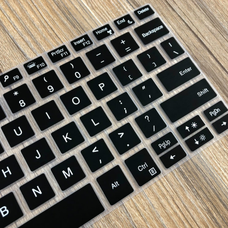 Tấm phủ bảo vệ bàn phím laptop bằng silicon mềm siêu mỏng cho 13.3 Inch Dell XPS13-9370 I7