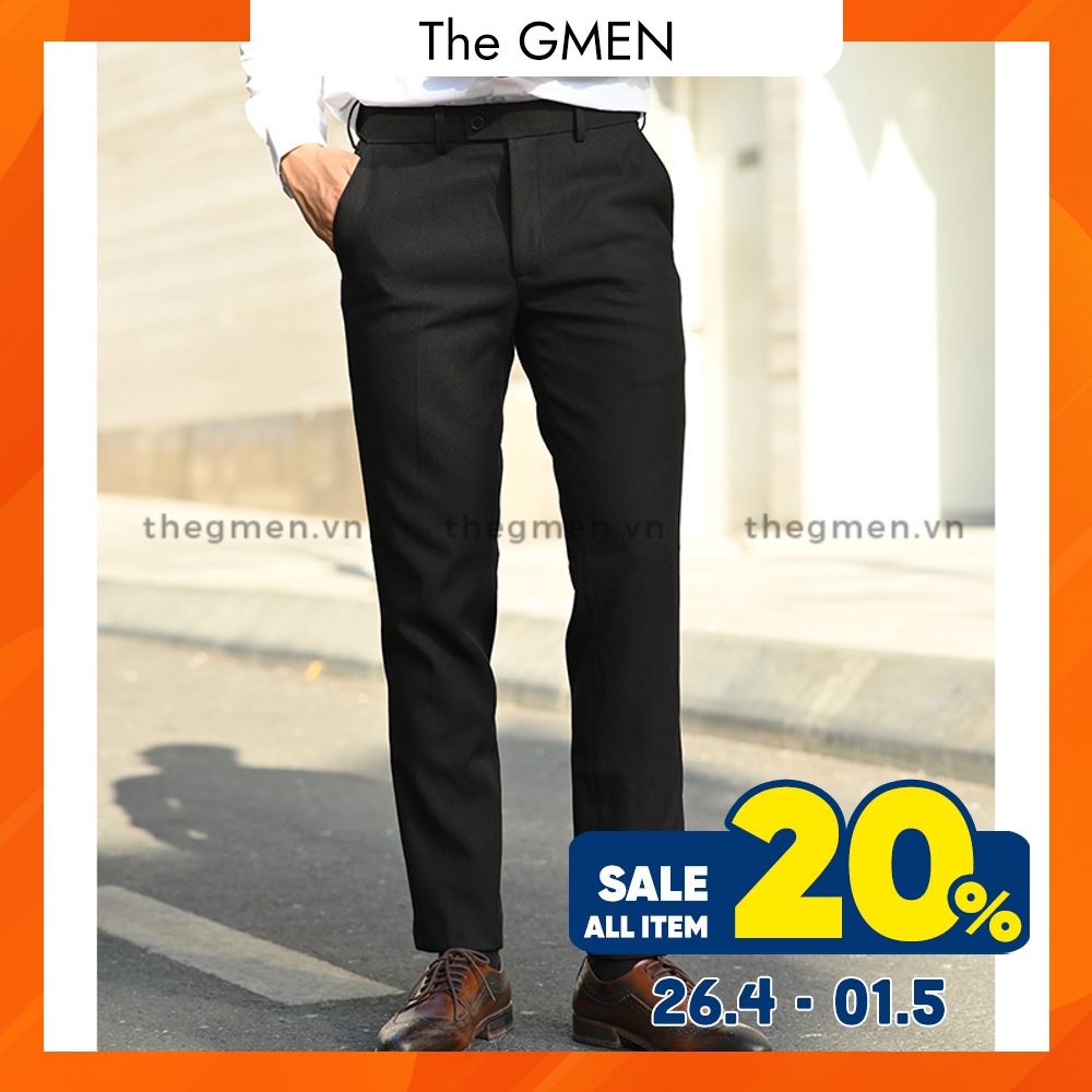 Quần âu nam The GMEN Tangdor Pants lưng đai co giãn 4cm cao cấp, chất lượng