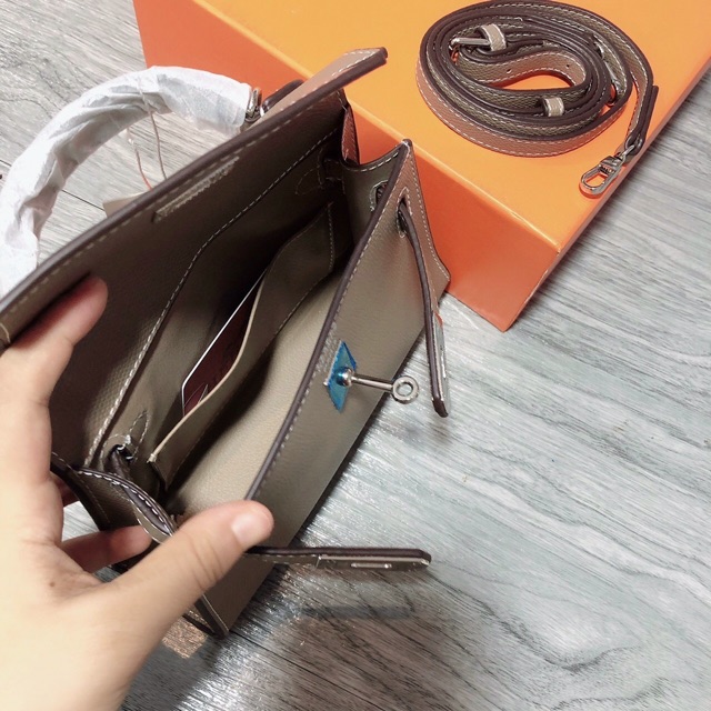 Túi  size 19 fullbox kèm dây đeo chéo nữ dây da bản nhỏ