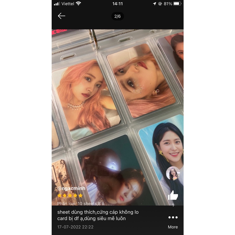 SHEET A4 MingT/ SE- NHỰA TRONG SUỐT BẢO VỆ CARD