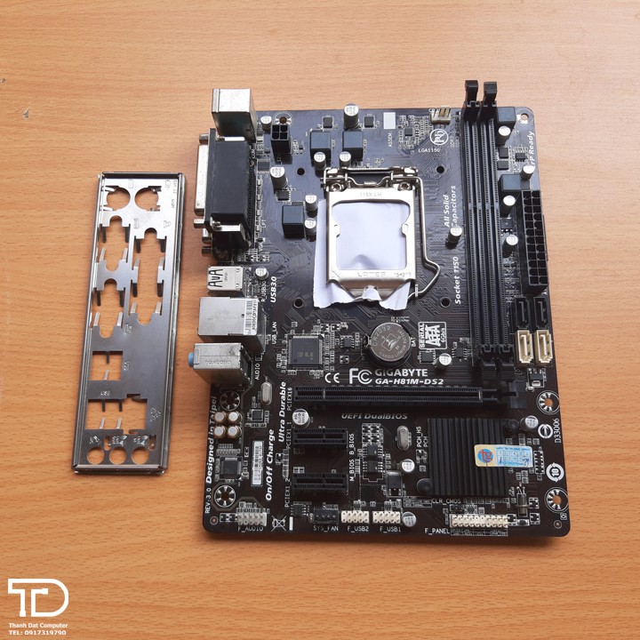 Main Giga H81 DDR3 socket 1150 V3.0 - Bo mạch chủ Gigabyte GA-H81M-DS2