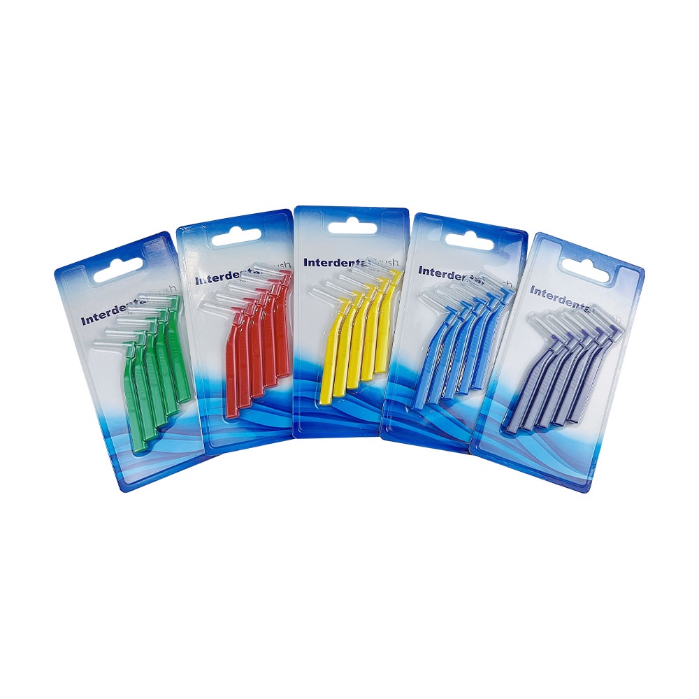 Bộ 5 Bàn Chải Đánh Răng Hình Chữ L