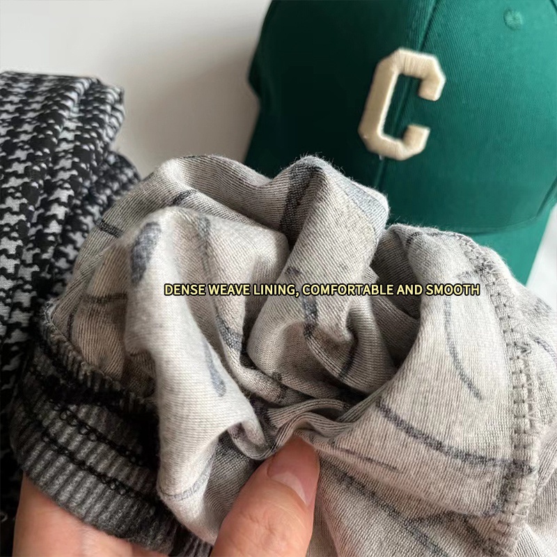 Quần Thể Thao Ống Rộng Họa Tiết Sọc Caro Thời Trang Cho Bé