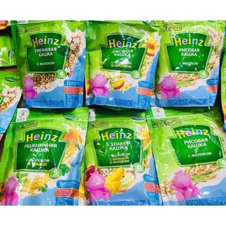 Bột ăn dặm Heinz Nga dạng túi zip 250gram ( Đủ vị )