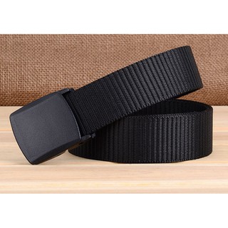 Dây thắt lưng  thời trang nam mặt nhựa dây nylon