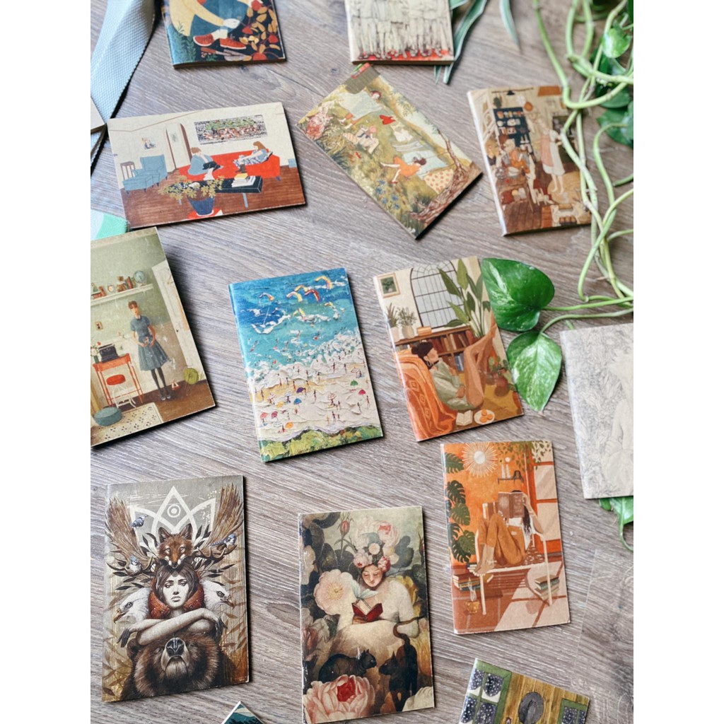 Sổ Postcard Mini Art Work