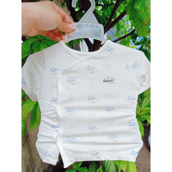 Áo sơ sinh dài/cộc Avaler size 0/3,3/6m sợi tre mịn,mát
