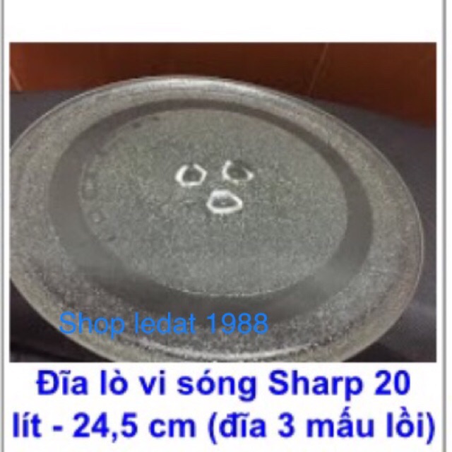 Đĩa lò vi sóng chính hãng Sharp 20l