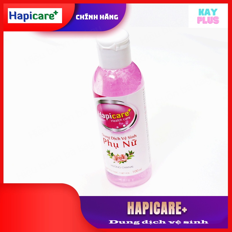 Dung dịch vệ sinh phụ nữ Hapicare+ khử mùi tự nhiên