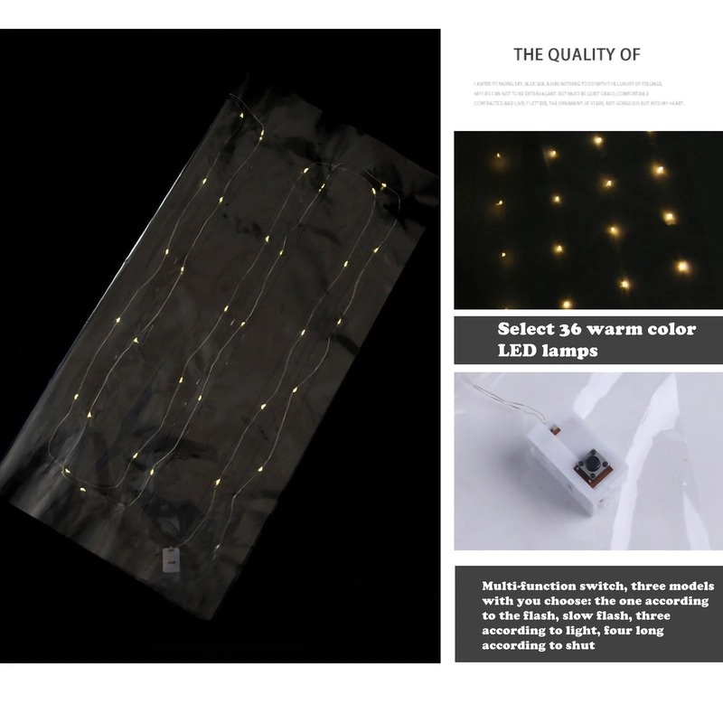 Giấy Bóng Đèn Led Chống Thấm Nước 60X60Cm Trang Trí Bó Hoa Tiện Dụng