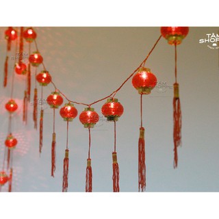 Dây đèn pháo trang trí tết số  TAN