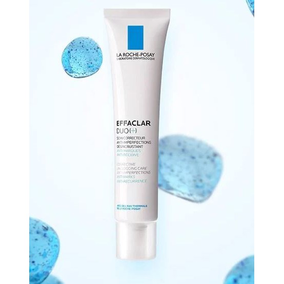 Kem Giảm Mụn La Roche Posay Effaclar Duo+ Corrective Unclogging Care Antiimperfections Anti-Marks Anti-Reoccurence 40ml