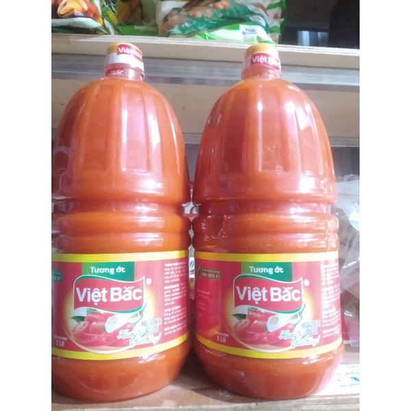 Tương Ớt VIỆT BẮC( Can 2 L). Hàng chuẩn - Gía sỉ