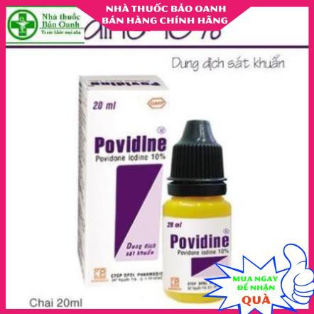 DUNG DỊCH SÁT KHUẨN POVIDIN 20ML