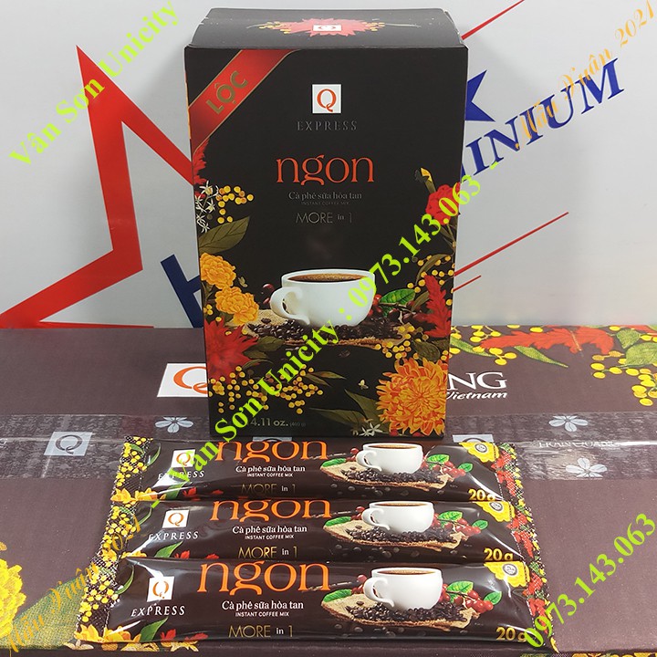 Cà phê Q Express Ngon 20 gói