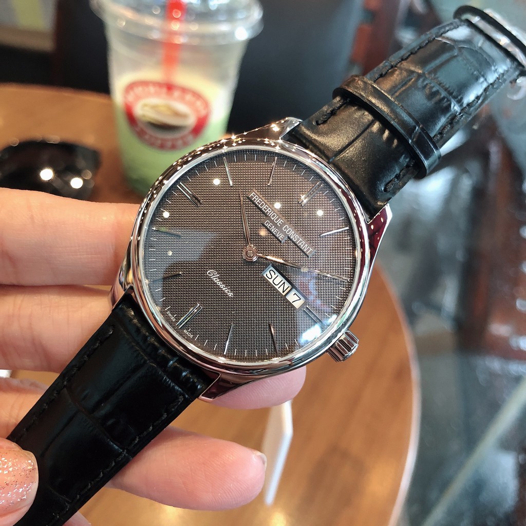 Đồng hồ nam Frederique Constant FC225GT5B6 - Máy Quartz Pin Thụy Sĩ - Kính Sapphire