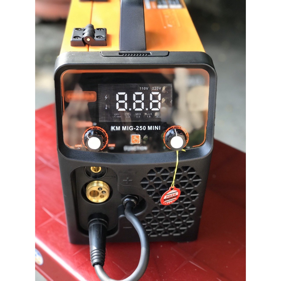 Máy hàn Kenmax MIG 250 Mini - 4 Chức năng dùng cuộn dây 5kg TẶNG KÈM ĐÔI BAO TAY HÀN