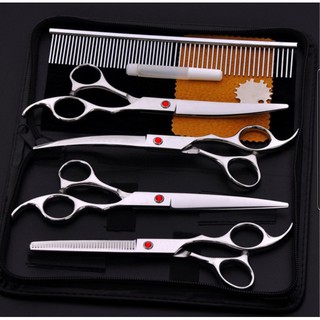 Bộ kéo Spa đầy đủ cắt tỉa lông chó mèo - Sản phẩm cao cấp
