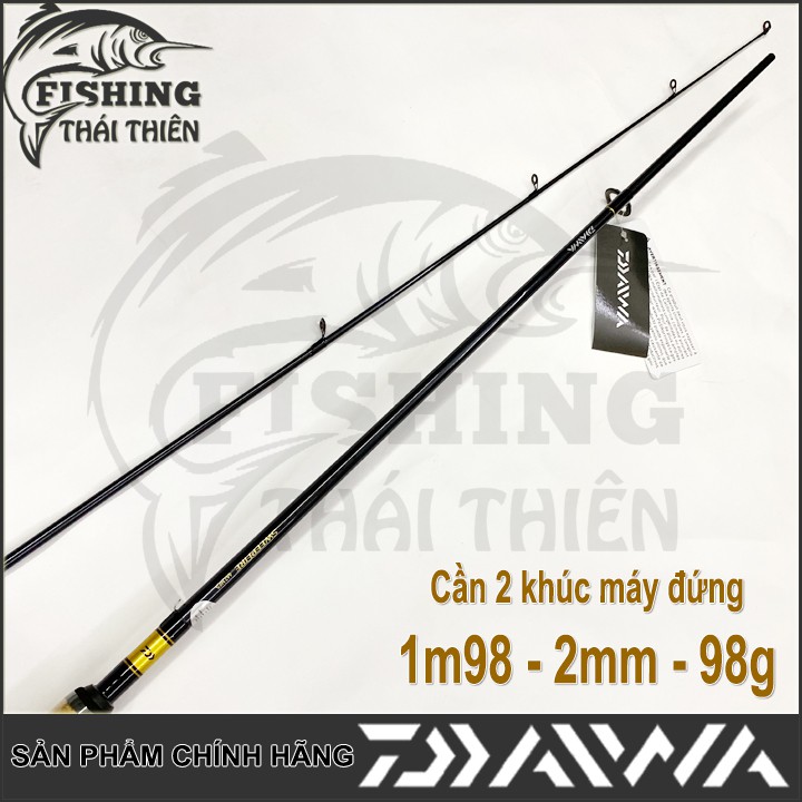 Cần câu cá Daiwa Sweepfire 1m98 cần lure máy đứng 662MFS