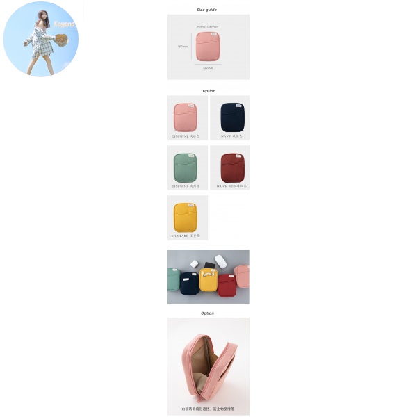 Túi Đựng Mỹ Phẩm Cỡ Lớn Phong Cách Hàn Quốc | BigBuy360 - bigbuy360.vn