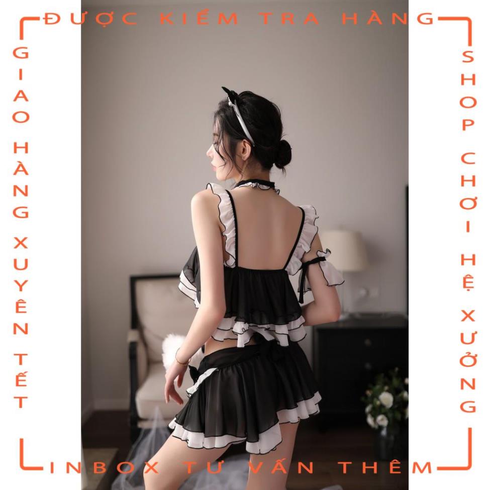 Full set đồ ngủ Cosplay Bé mèo siêu dễ thương L203  - hot tiktok | BigBuy360 - bigbuy360.vn