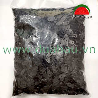 [2.400 cái] Hạt dưa nhựa dày VN - màu ĐEN