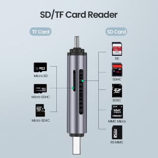 Đầu Đọc Thẻ Nhớ Usb 3.0 Type C Sang Sd Micro Sd Tf