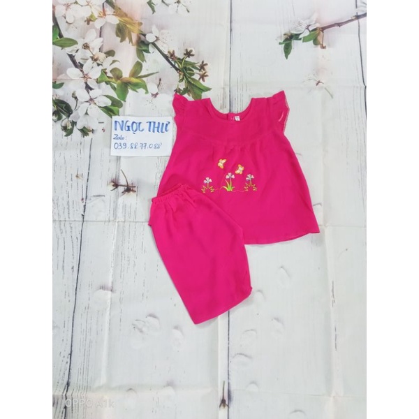 Bộ tole màu quần lửng từ size1-5