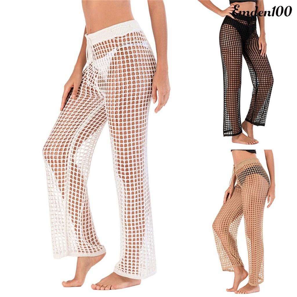 Quần Lưới Polyester Đi Biển Thời Trang Cho Nữ