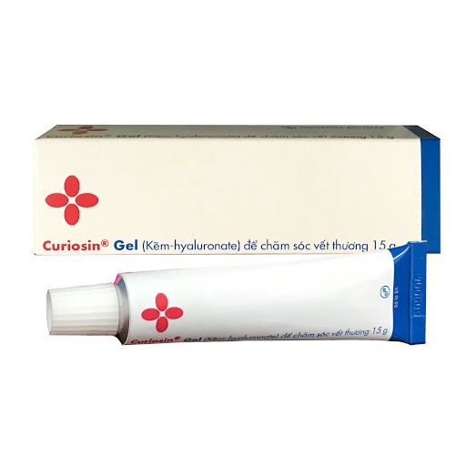 Gel hỗ trợ làm lành vết thương Curiosin (Tuýp 15g) chính hãng