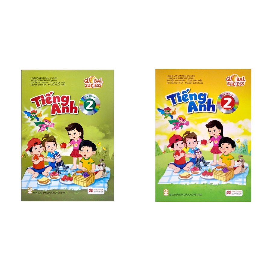 Sách - Combo Global Success - Tiếng Anh Lớp 2 - Sách Bài Tập + Sách Học Sinh