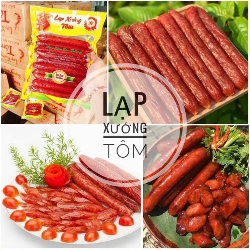 1kg Lạp xưởng Tôm/Thịt đặc sản Sóc Trăng