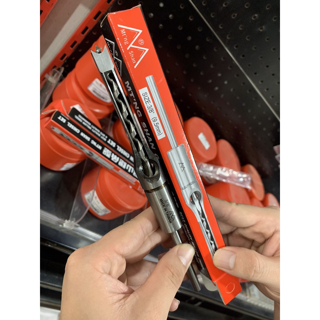 Mũi đục Ming Shan chính hãng Đài Loan- mũi đục mộng vuông