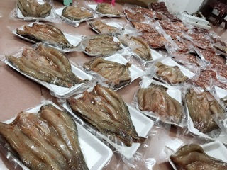 1KG KHÔ CÁ LÓC ĐỒNG THÁP 5-6 con