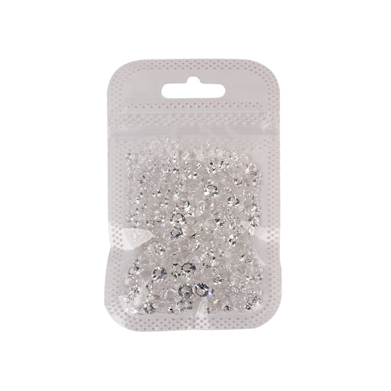 10g Clear Crystal Diamond Nail Art Phụ kiện / Trang trí ốp lưng điện thoại / Phụ kiện nghệ thuật nail kim cương siêu lấp lánh