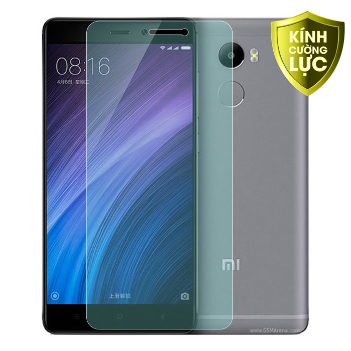 Kính cường lực Xiaomi Redmi 4 trong suốt