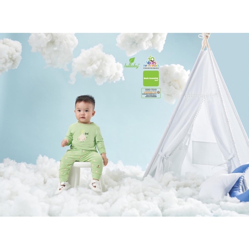 (Xả Hàng) Bộ Cài Vai Dài Tay Petit Bé Trai/Gái Lullaby 2022 (9m-4y)