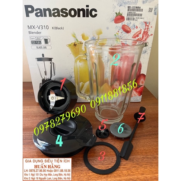 Nắp đậy máy xay sinh tố Panasonic MX-V310KRA MX-V300KRA,MX-GM1011,MX-SM1031,MX-337N,MX-900M,MX-M300,MX-EX1031…