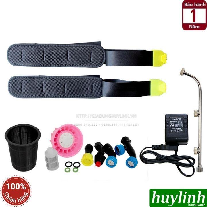 Bình xịt điện phun thuốc trừ sâu Oshima OS20-DP - 20 lít - Bơm đôi - 12V/12Ah