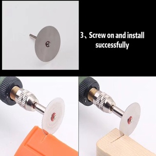 Bộ Lưỡi Cưa Mini Cho Máy Mài Cầm Tay Kèm Trục Gắn - Trường Thịnh Epoxy