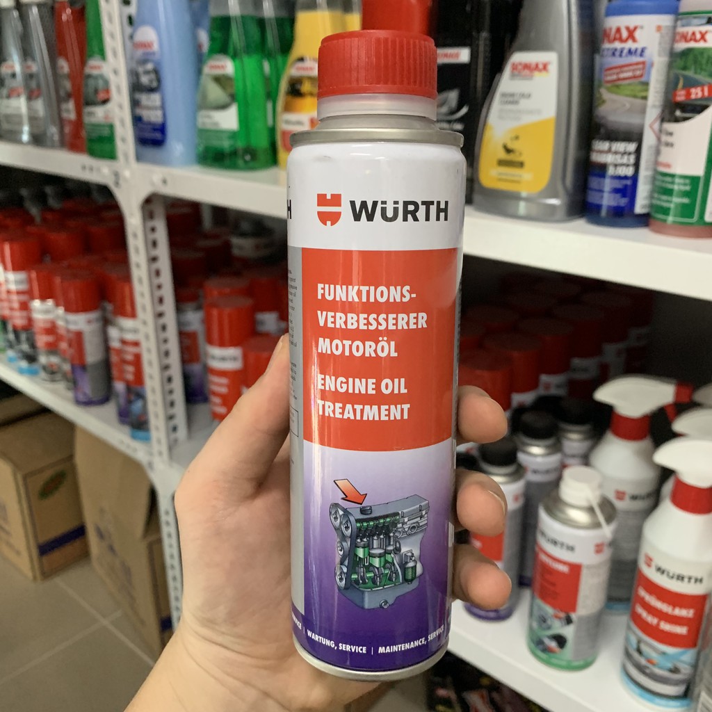 Phụ gia dầu nhớt WURTH  Engine Oil Treatment 300ml | HIBUCENTER |