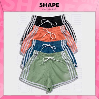 Quần short tập boxing A. gió trơn đẹp cho nữ [S094]