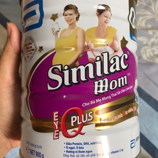 Thanh lý sữa bầu Similac mom 900g date xa 09/2021