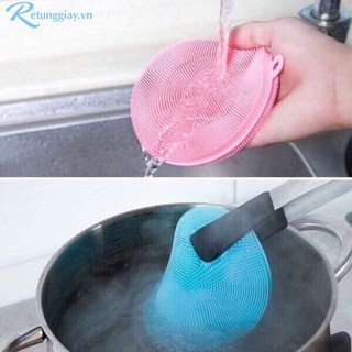 Miếng rửa bát silicon tiện dụng