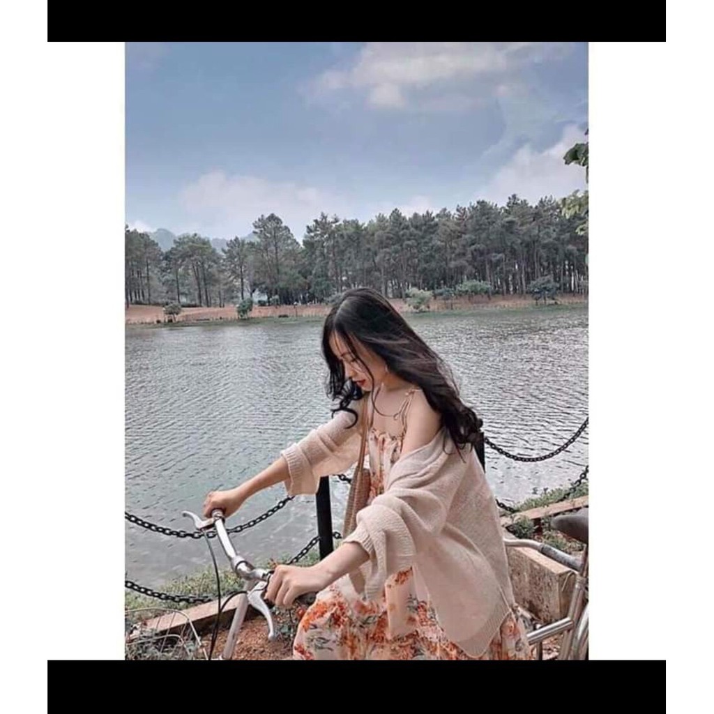 Áo khoác cardigan🌸 len hot hit🌸 chất liệu mỏng nhẹ🌸 [ Ảnh thật] | BigBuy360 - bigbuy360.vn