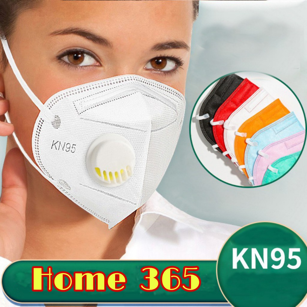 Khẩu trang N95, Khẩu trang KN95 có van thở, kháng khuẩn, chống bụi mịn, tránh lây bệnh hô hấp