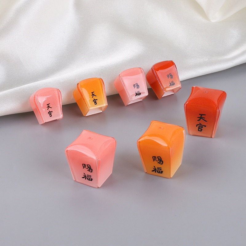 1 lồng đèn nhựa co Thiên Quan Tứ Phúc nguyên liệu làm trâm làm trang sức cổ trang