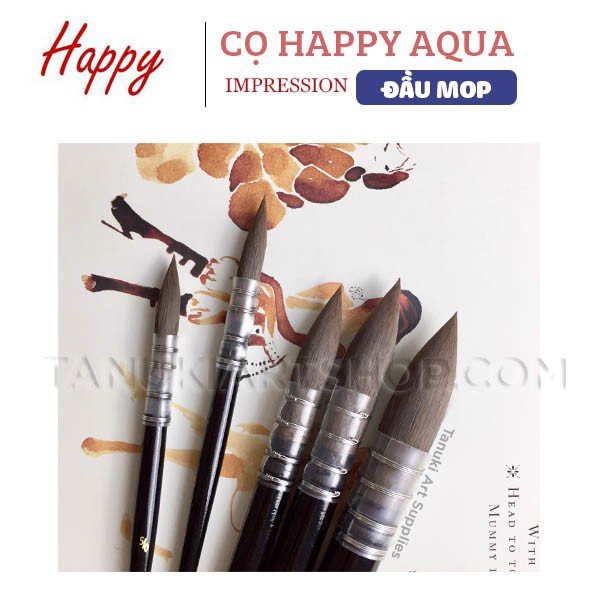 Cọ Happy Impression (đầu mop)