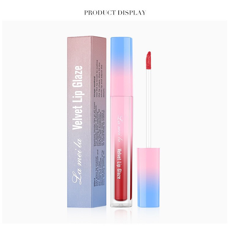Son Lameila Velvet Lip Glaze nội địa Trung son môi đẹp nhất ZD-SM13 | Thế Giới Skin Care