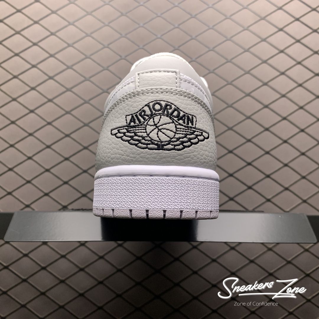 (FREESHIP+HỘP+QUÀ) Giày Thể Thao AIR JORDAN 1 Low White Camo Trắng Xám Cổ Thấp | BigBuy360 - bigbuy360.vn